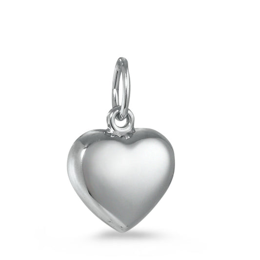 Pendentif Or blanc 18K Coeur