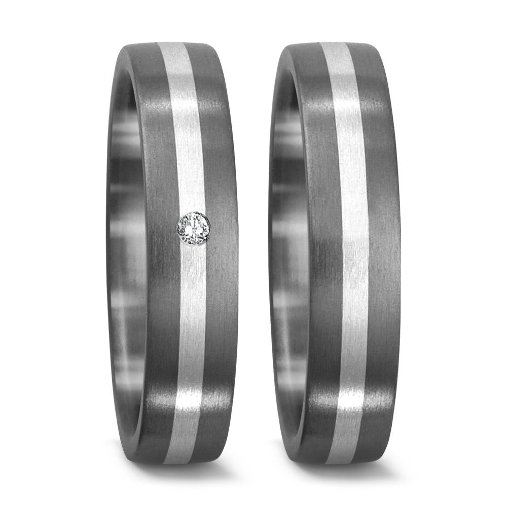 Partnerring Titan, Silber