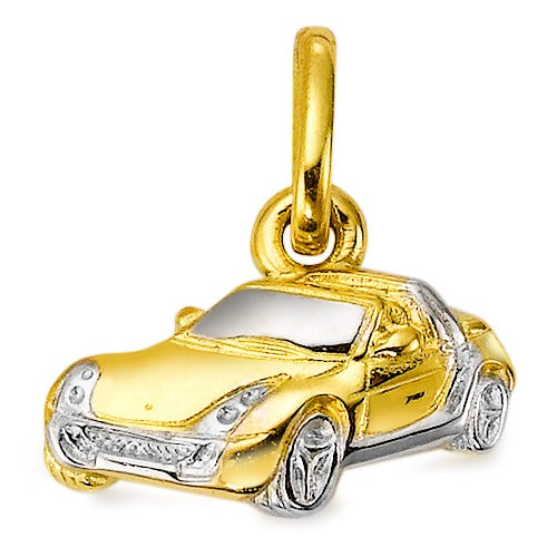 Pendentif Or jaune 18K Voiture