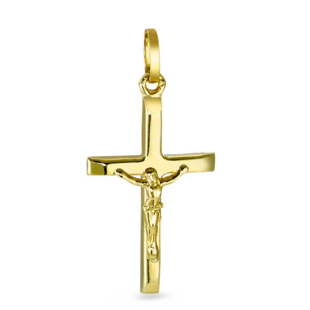 Pendentif Or jaune 18K Croix