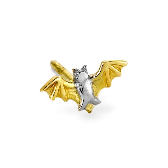 Clous d'oreille à l'unité Or jaune 18K Chauve-Souris