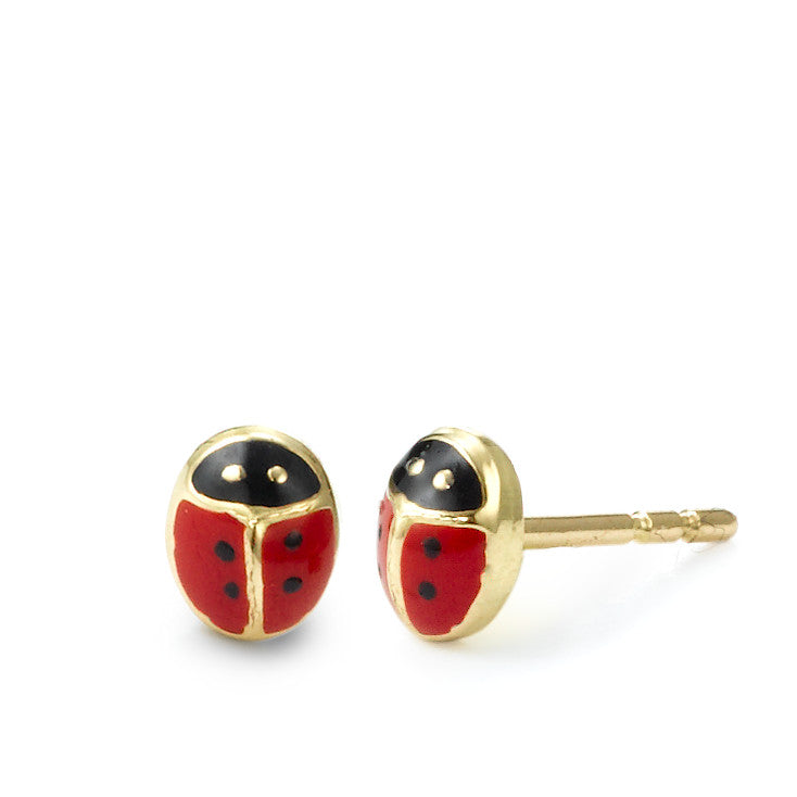 Clous d'oreilles Or jaune 18K Coccinelle