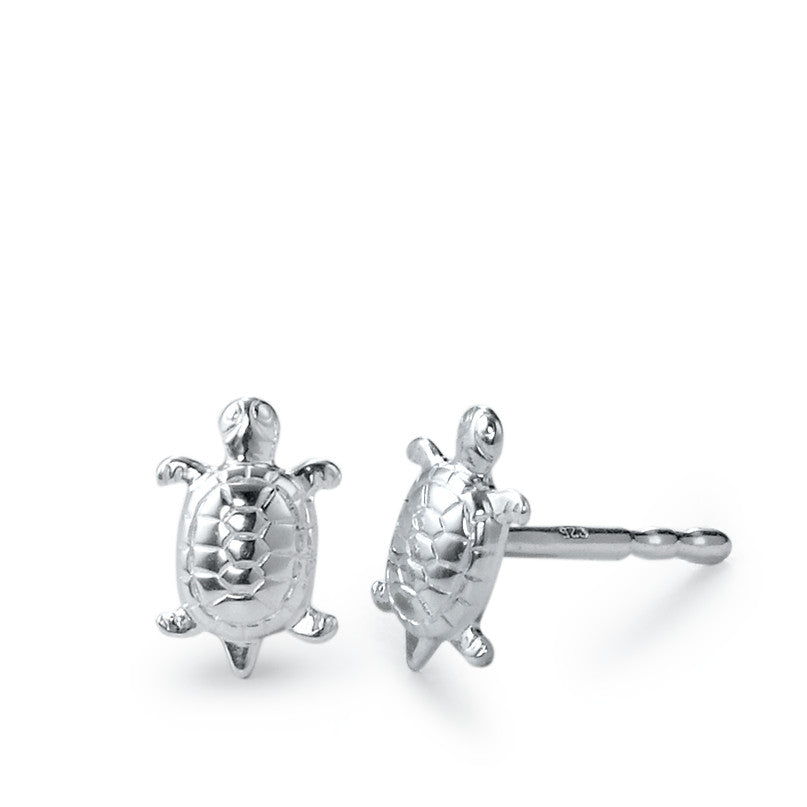 Clous d'oreilles Argent Tortue