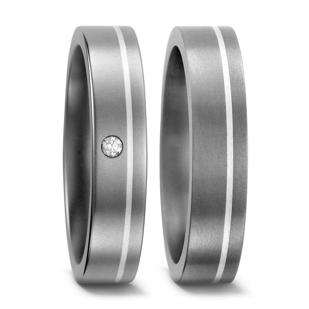 Partnerring Titan, Silber