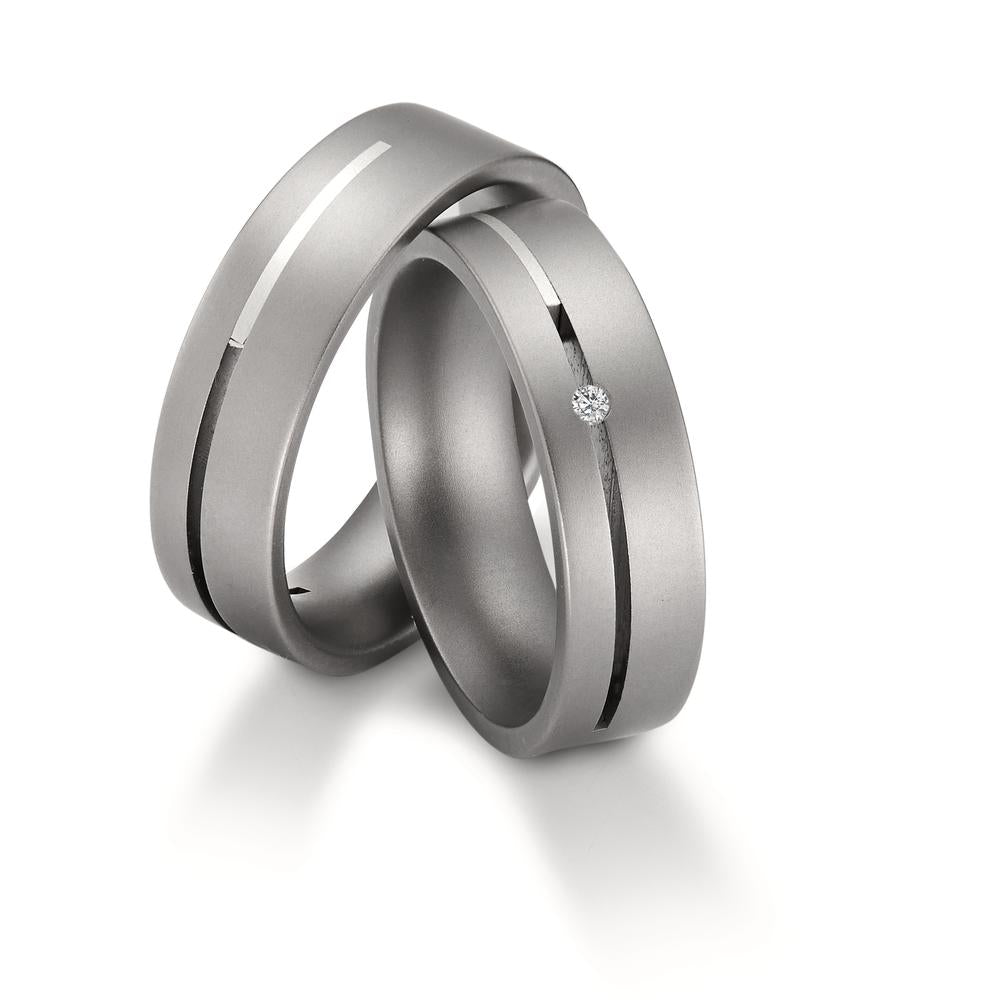 Partnerring Titan, Silber