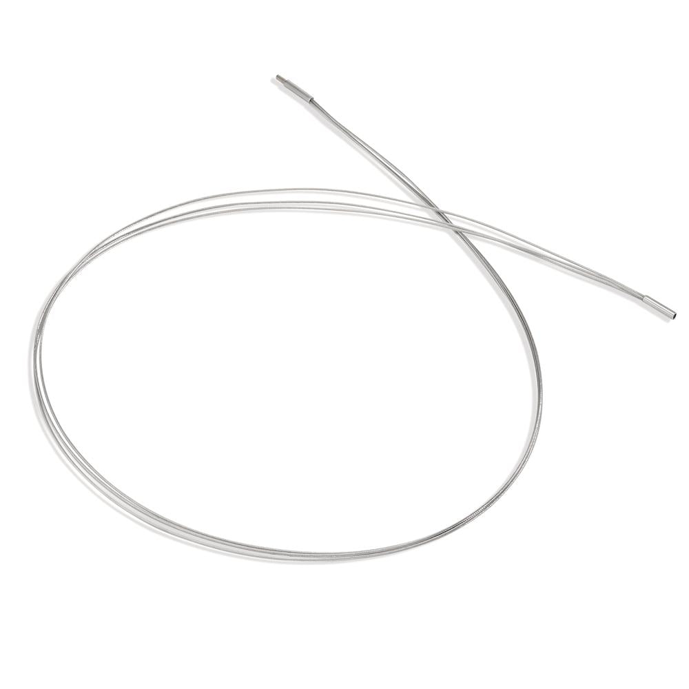 Collier Or blanc 18K 40 cm Ø1.6 mm