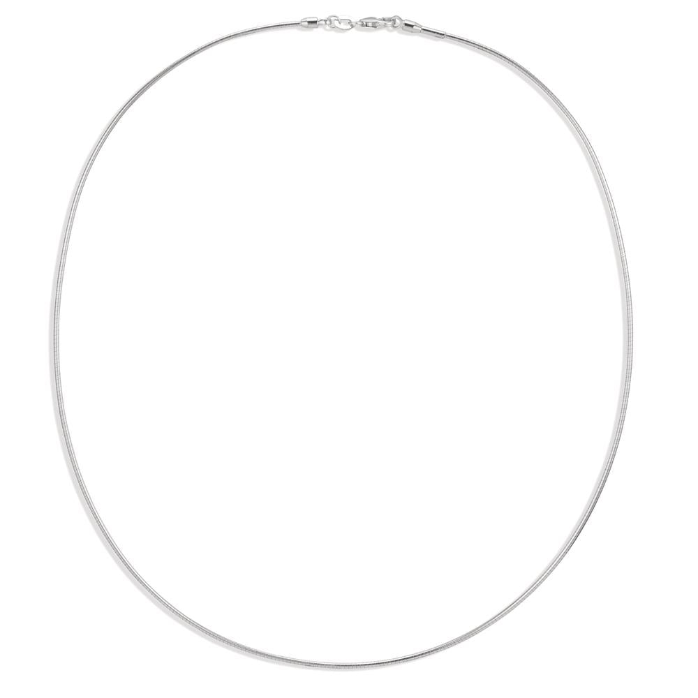 Collier Or blanc 18K 42 cm