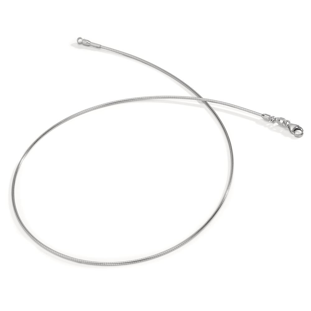 Collier Or blanc 18K 42 cm