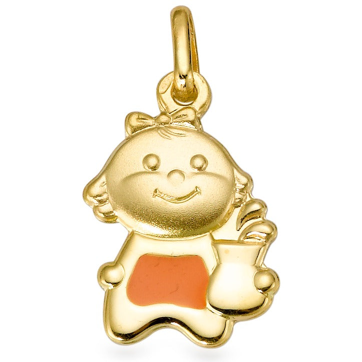 Pendentif Or jaune 18K Signe Astrologique Verseau