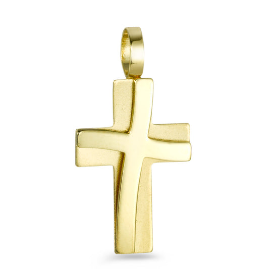 Pendentif Or jaune 18K Croix