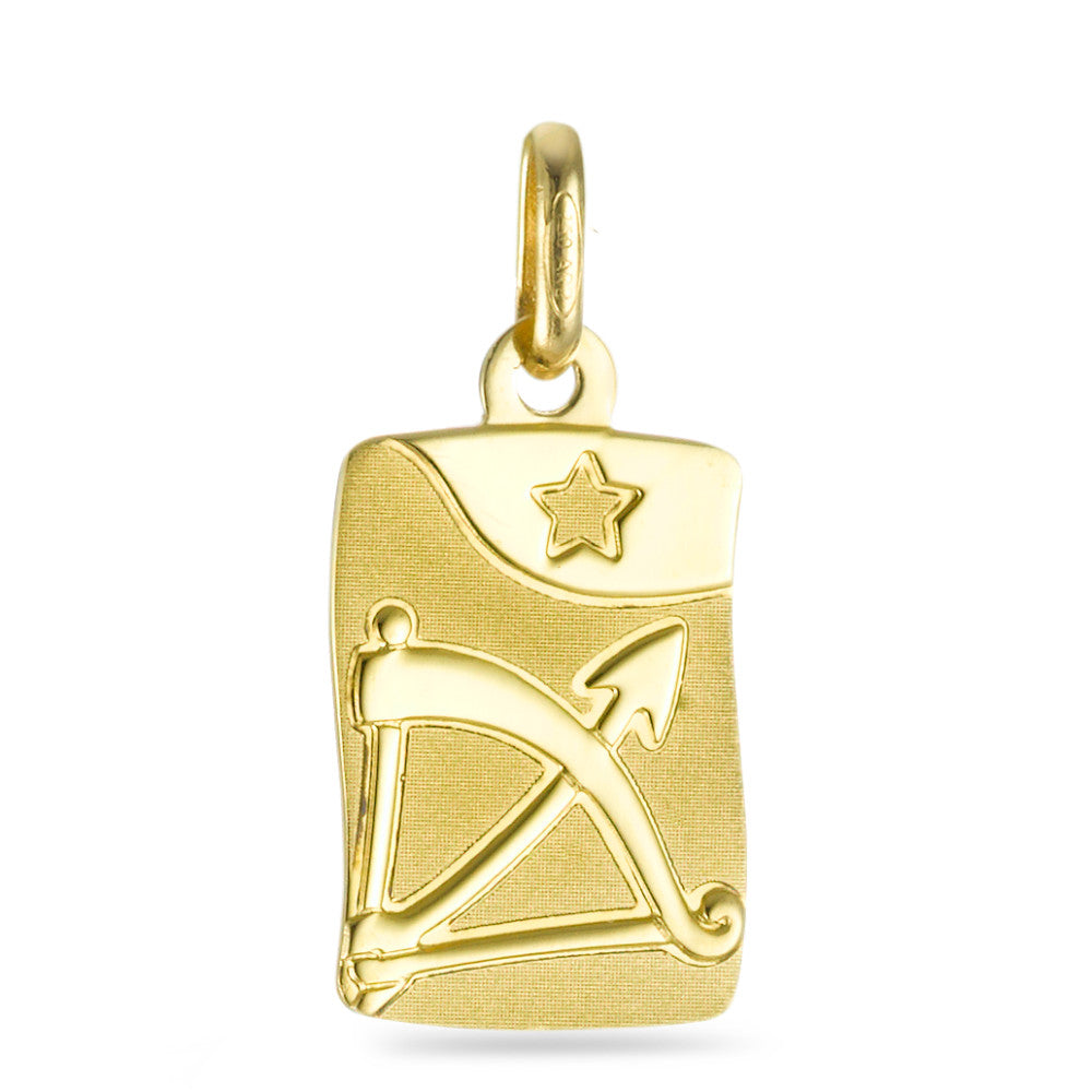 Pendentif Or jaune 18K Signe Astrologique Sagittaire