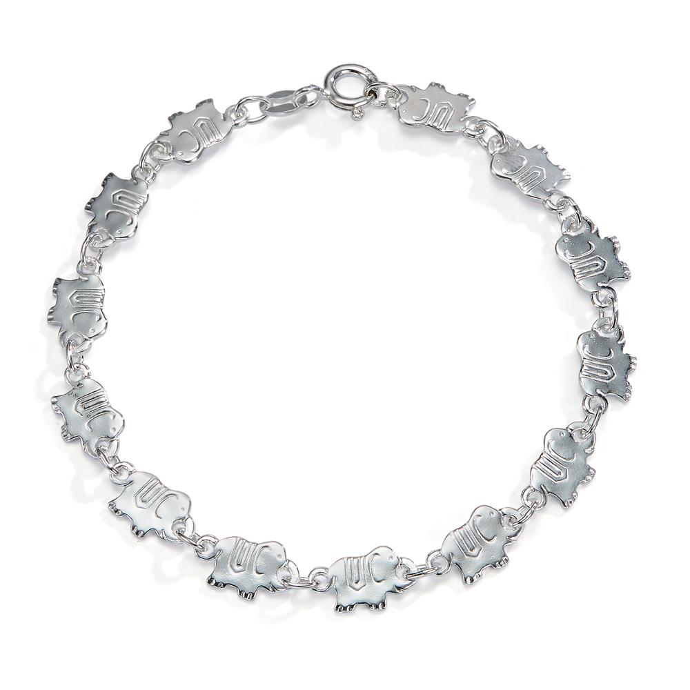 Bracciale Argento Elefante 17 cm