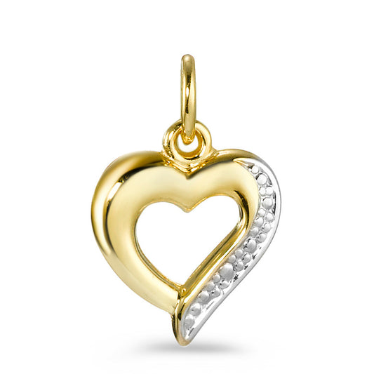 Pendentif Or jaune 18K Coeur