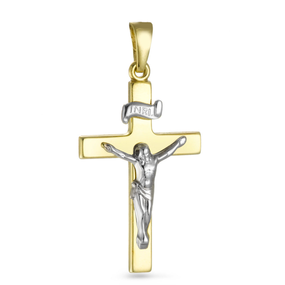 Pendentif Or jaune 18K Croix