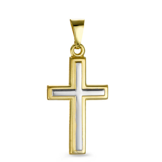 Pendentif Or jaune 18K Croix