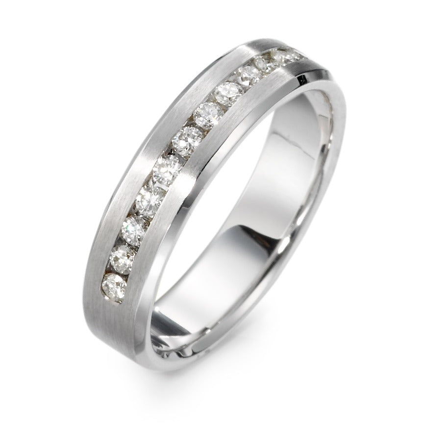 Bague d'éternité Or blanc 18K Diamant 0.25 ct, 12 Pierres, w-si