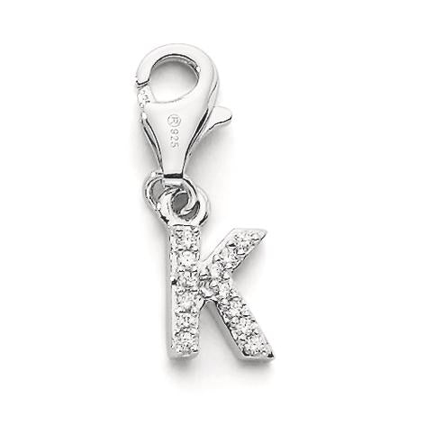 Charms Argent Zircone 3 Pierres