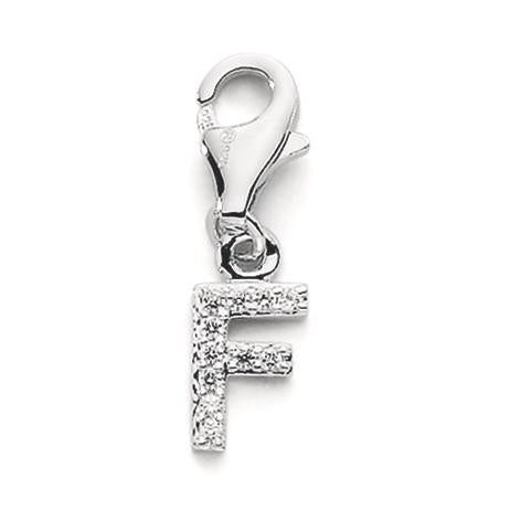 Charms Argent Zircone 3 Pierres