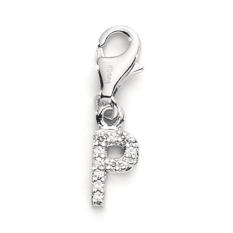 Charms Argent Zircone