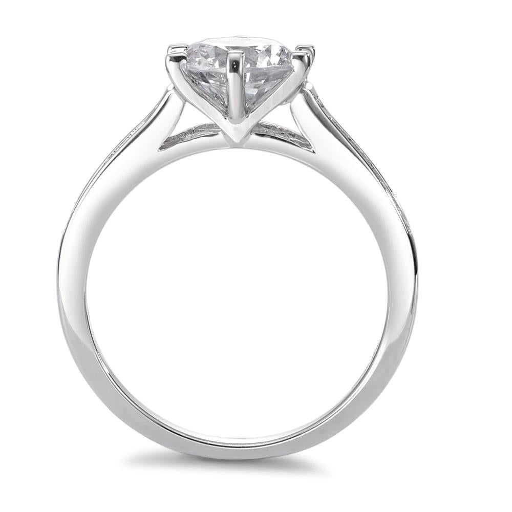 Bague solitaire Argent