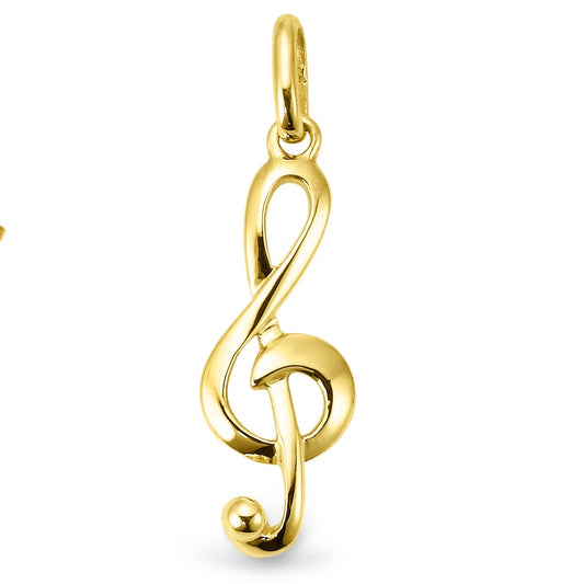 Ciondolo Oro giallo 750/18 carati Clef