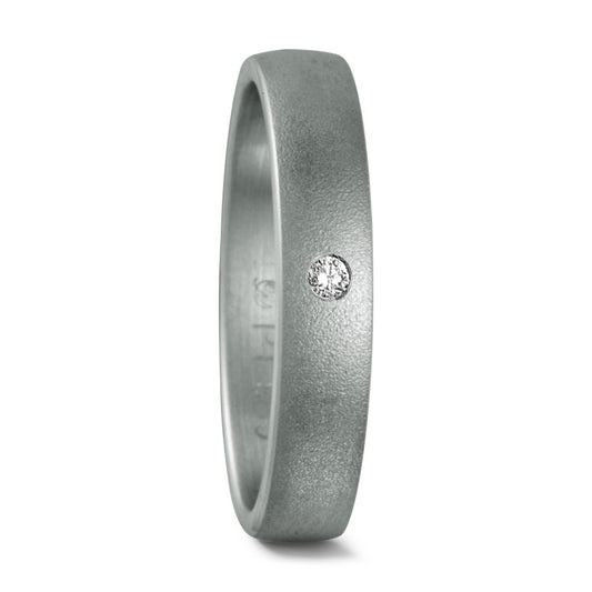 Alliance Platine 950 Diamant 0.02 ct, w-si