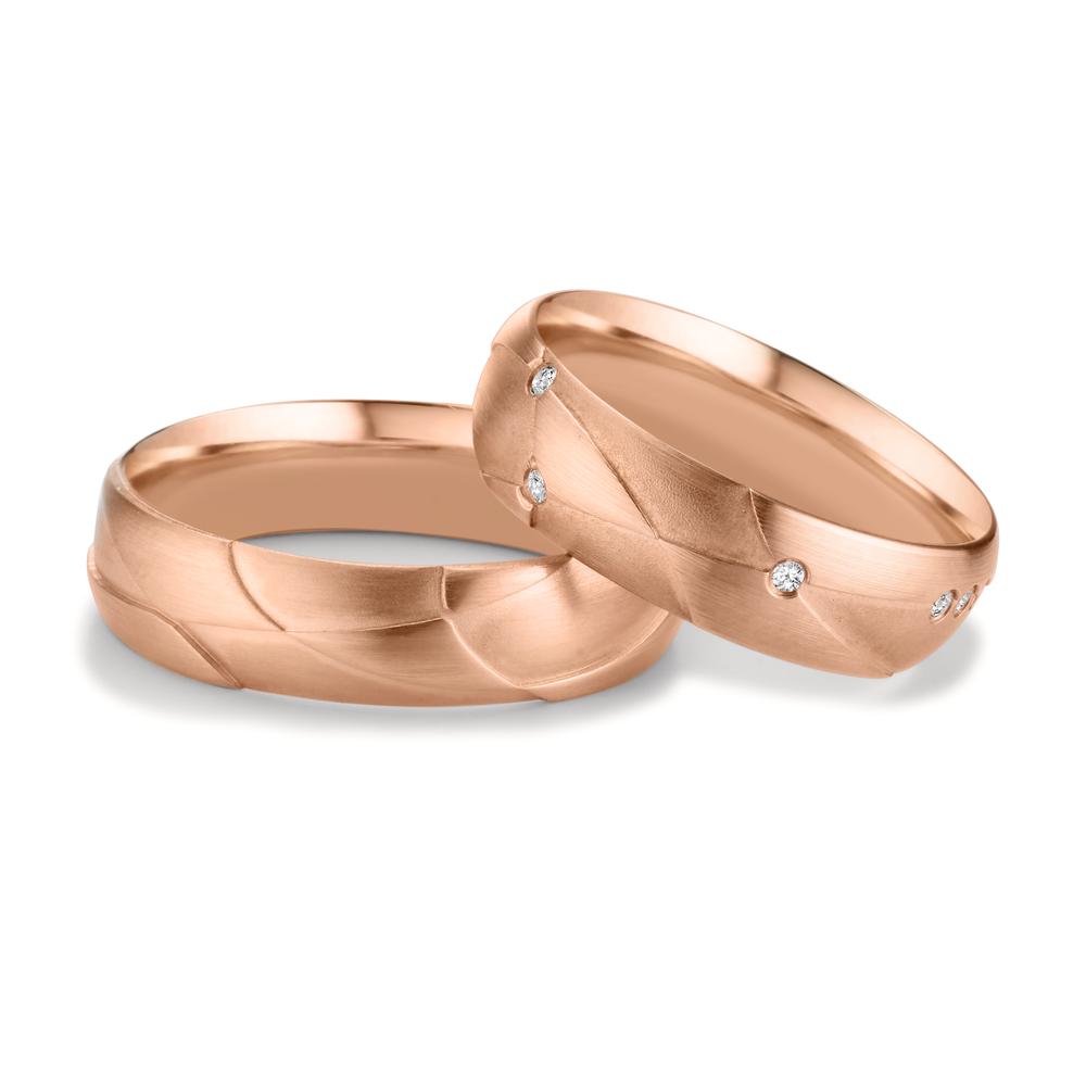 Alliance Or rose 18K