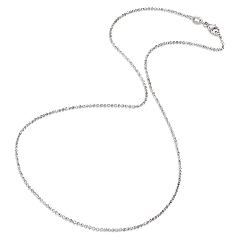 Chaînette Or blanc 18K 38 cm