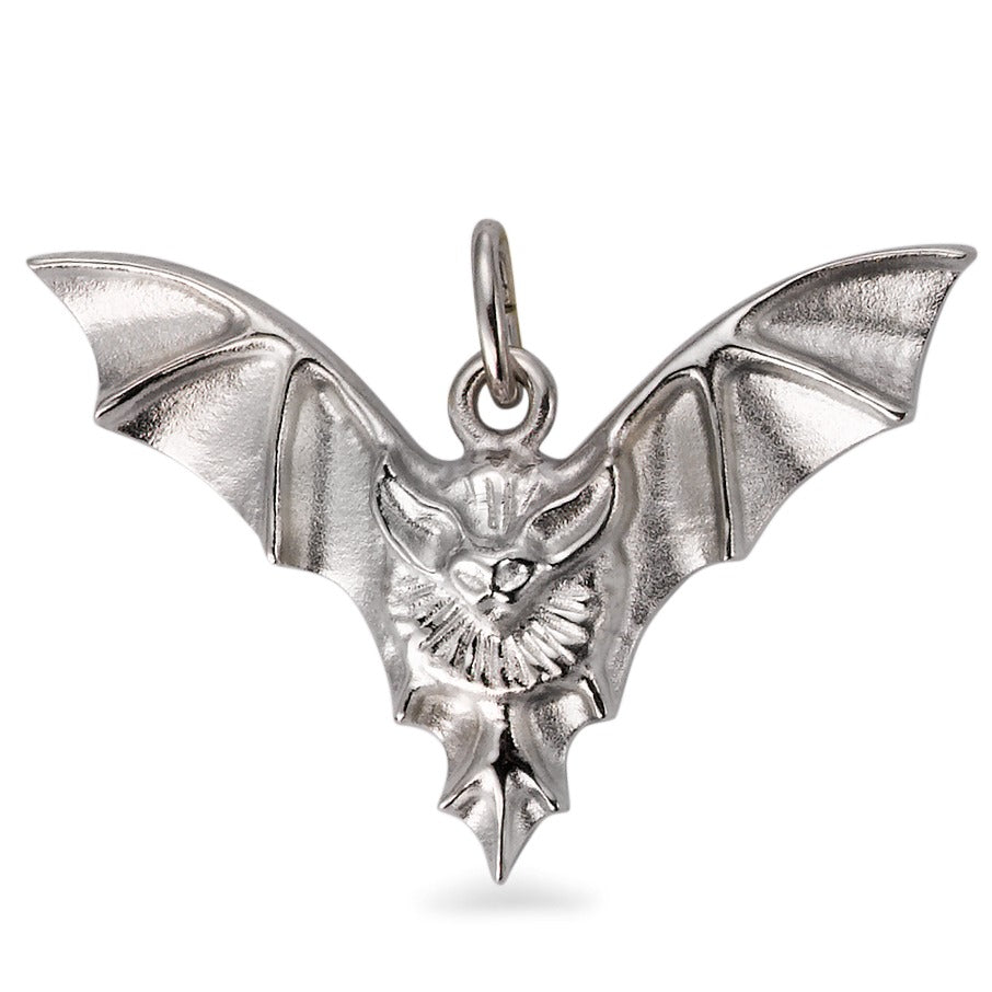 Pendentif Argent Rhodié Chauve-Souris