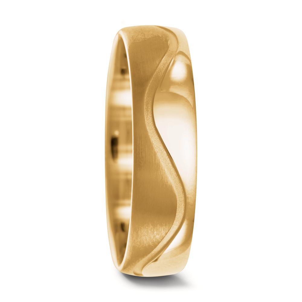 Partnerring 750/18 K Gelbgold