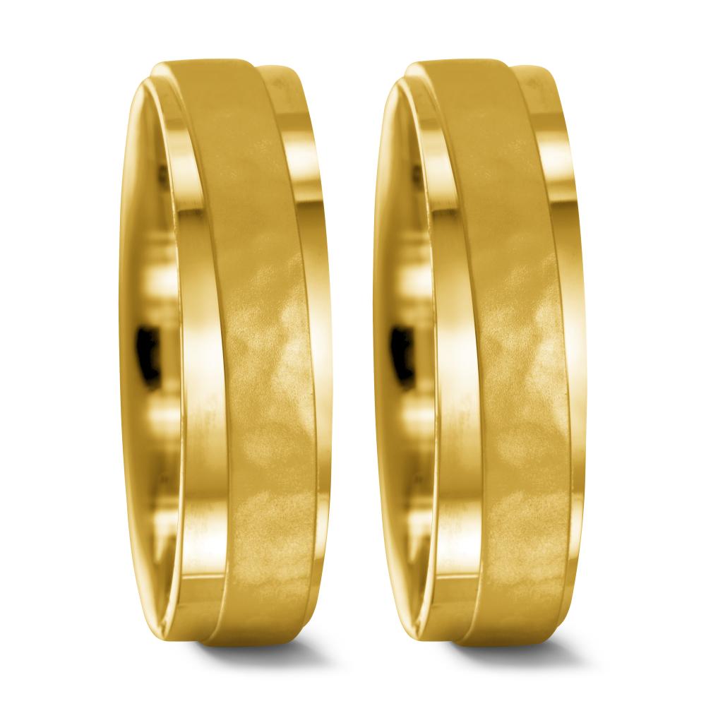 Anello del partner Oro giallo 750/18 carati