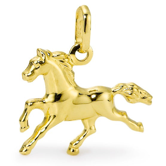 Pendentif Or jaune 18K Cheval