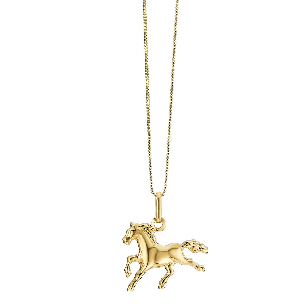 Pendentif Or jaune 18K Cheval