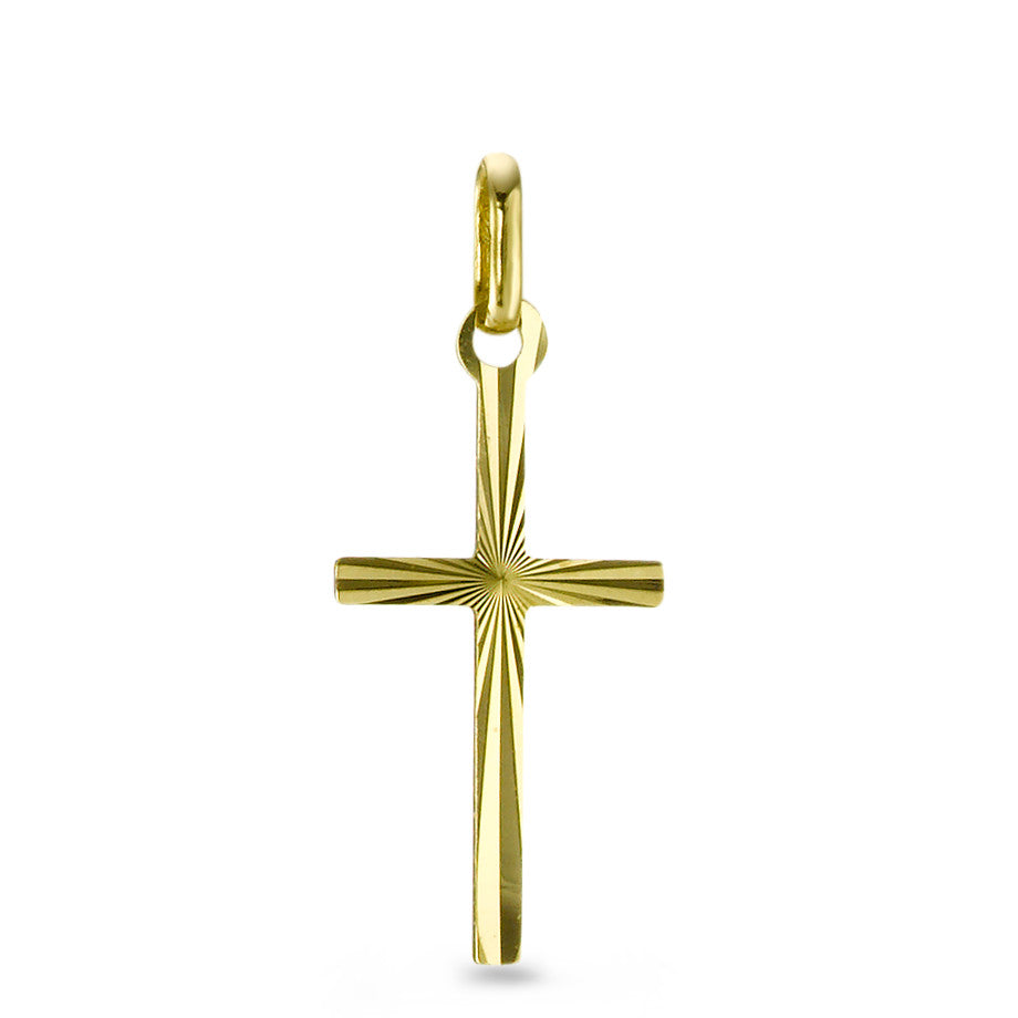 Pendentif Or jaune 18K Croix