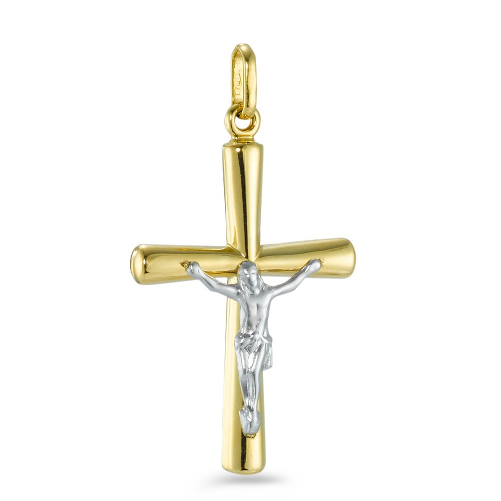 Pendentif Or jaune 18K Croix