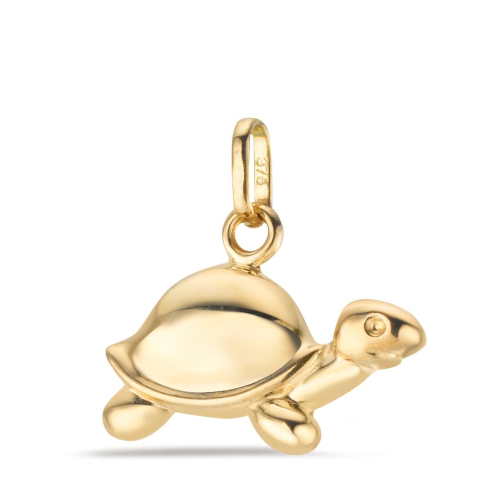 Pendentif Or jaune 9K Tortue