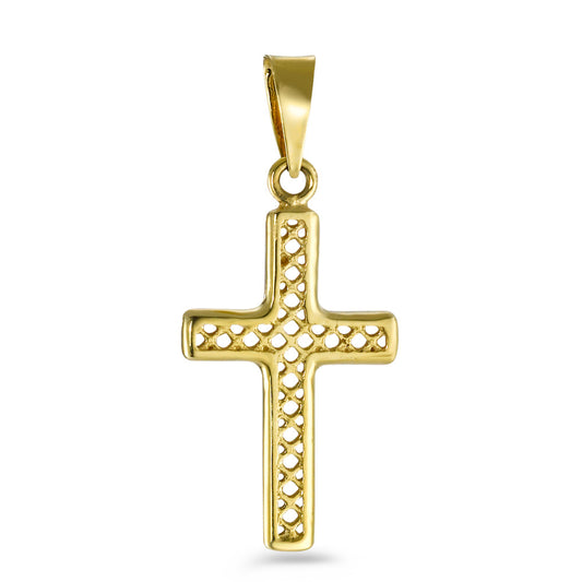 Pendentif Or jaune 18K Croix