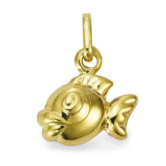 Pendentif Or jaune 9K Poisson