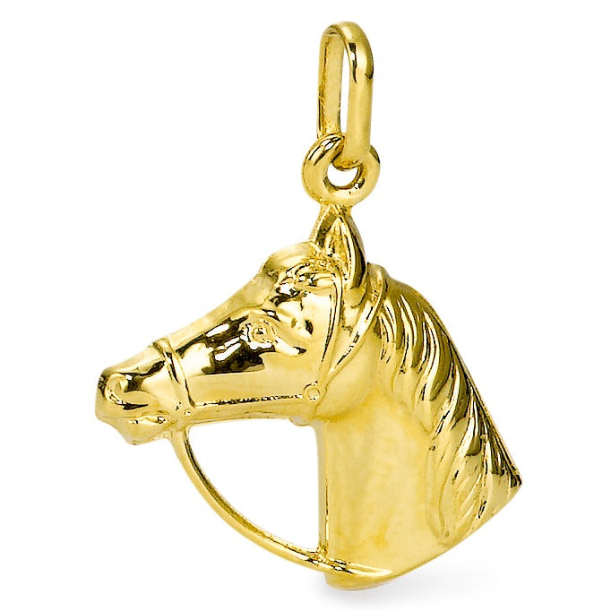 Ciondolo Oro giallo 375/9K Cavallo