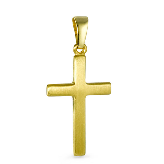 Pendentif Or jaune 9K Croix