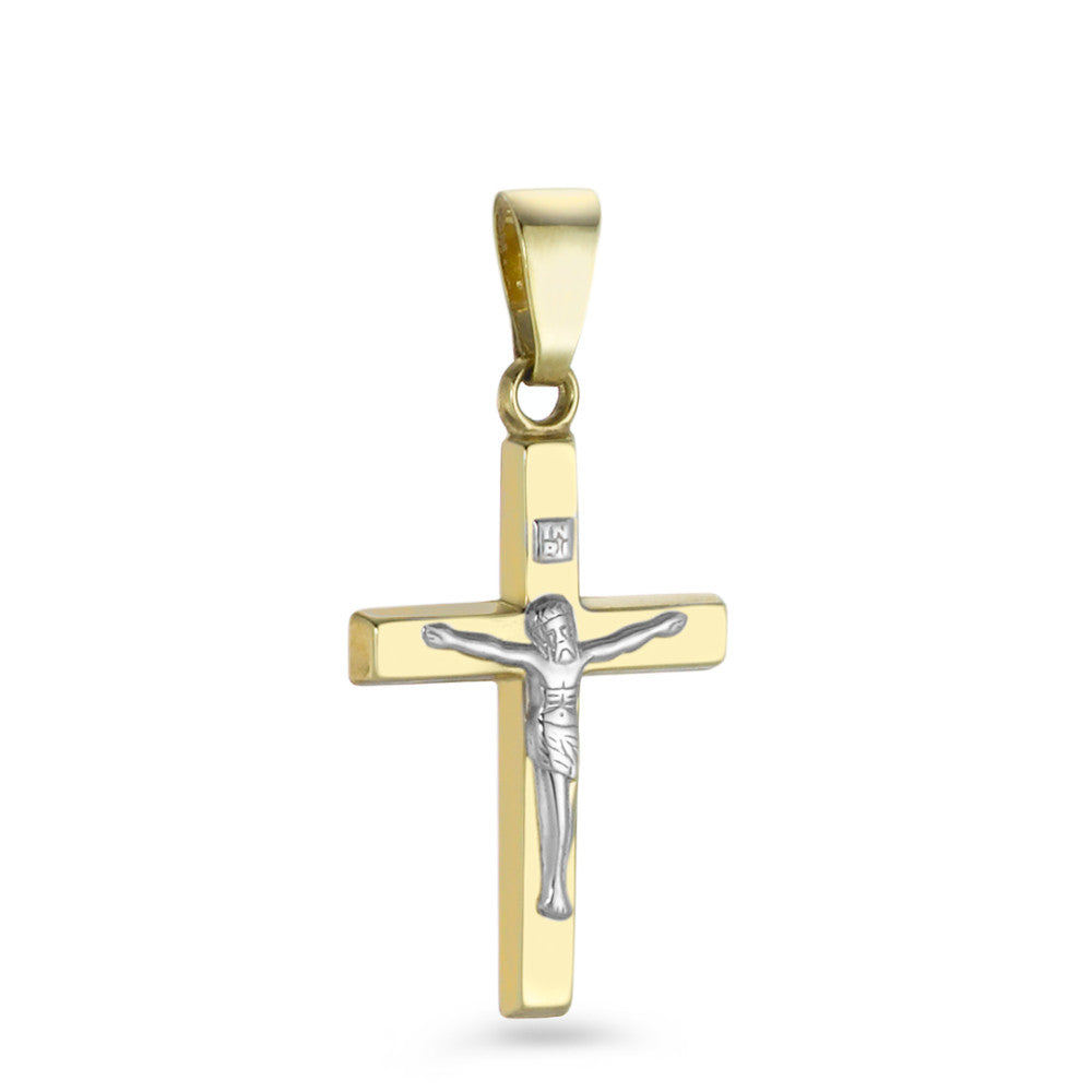 Pendentif Or jaune 18K Croix