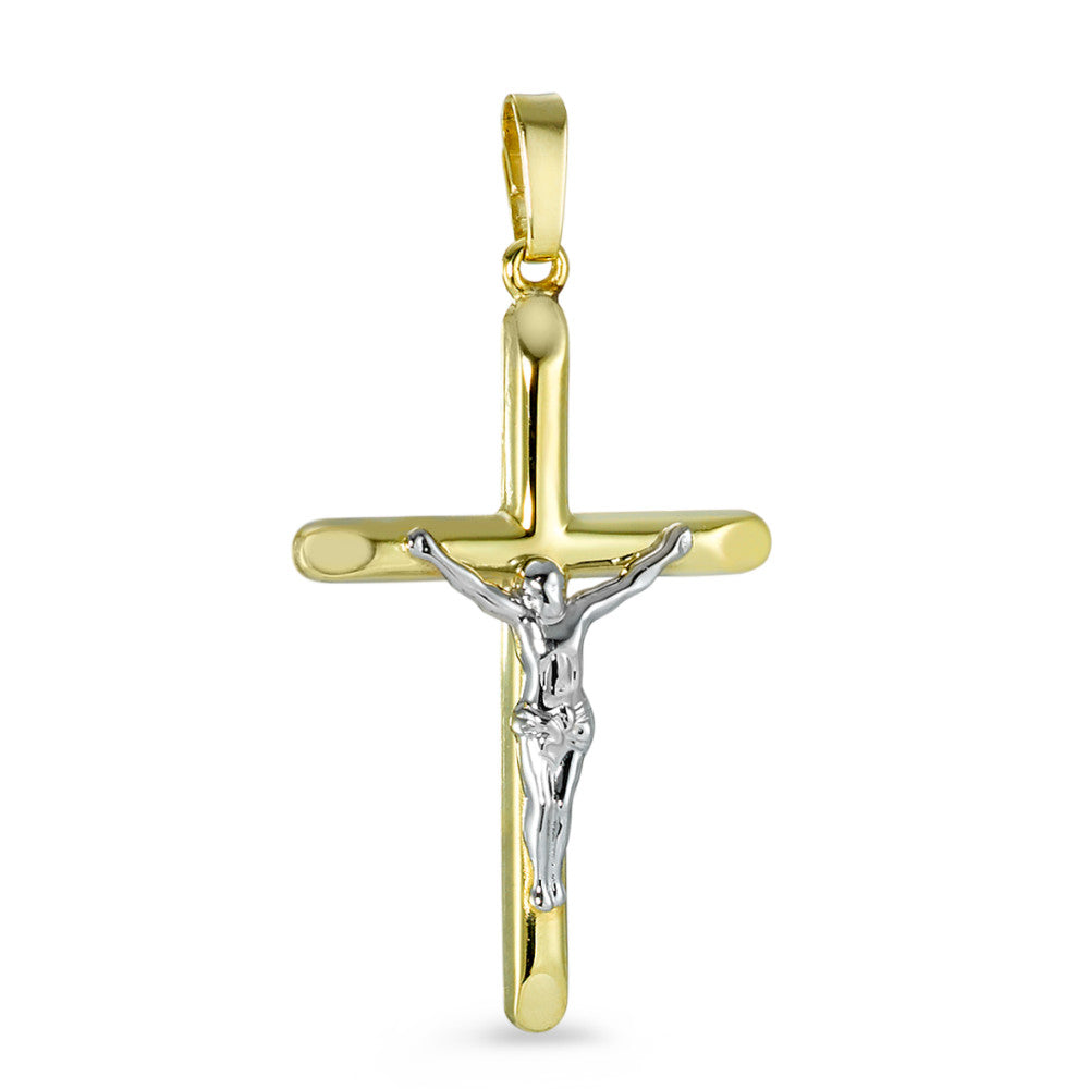 Pendentif Or jaune 18K Croix