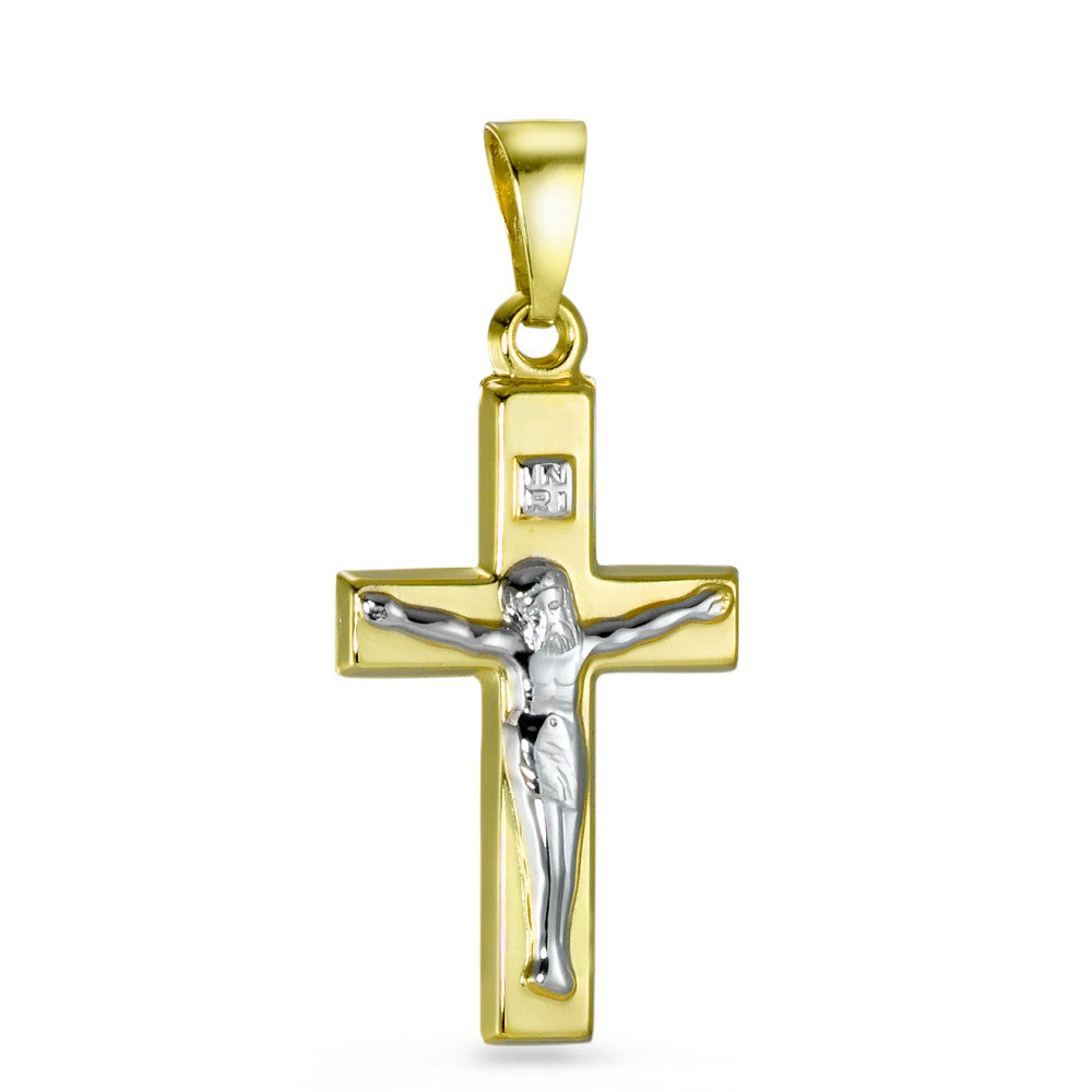 Pendentif Or jaune 18K Croix