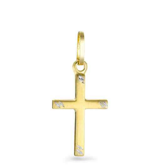 Pendentif Or jaune 18K Croix