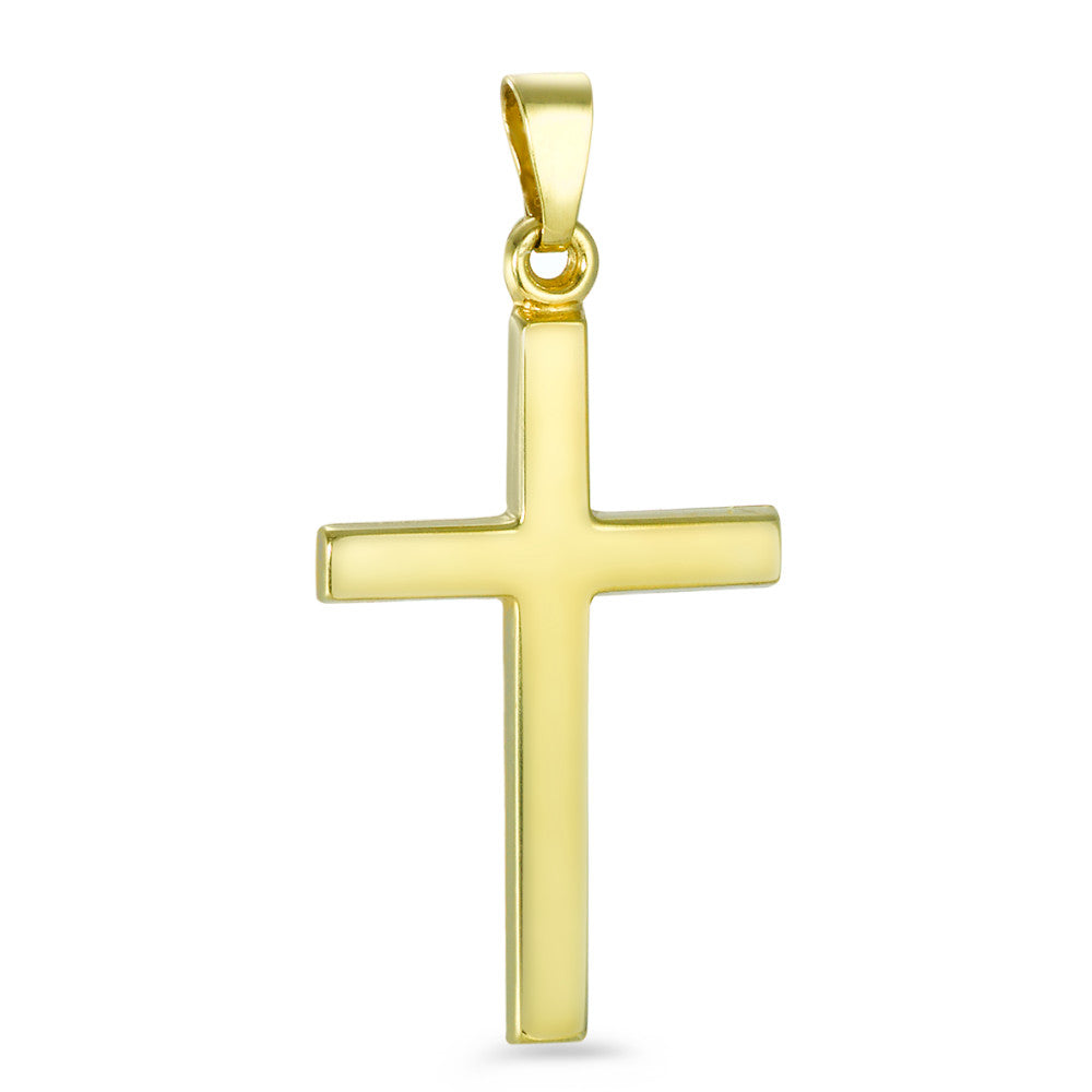 Pendentif Or jaune 18K Croix