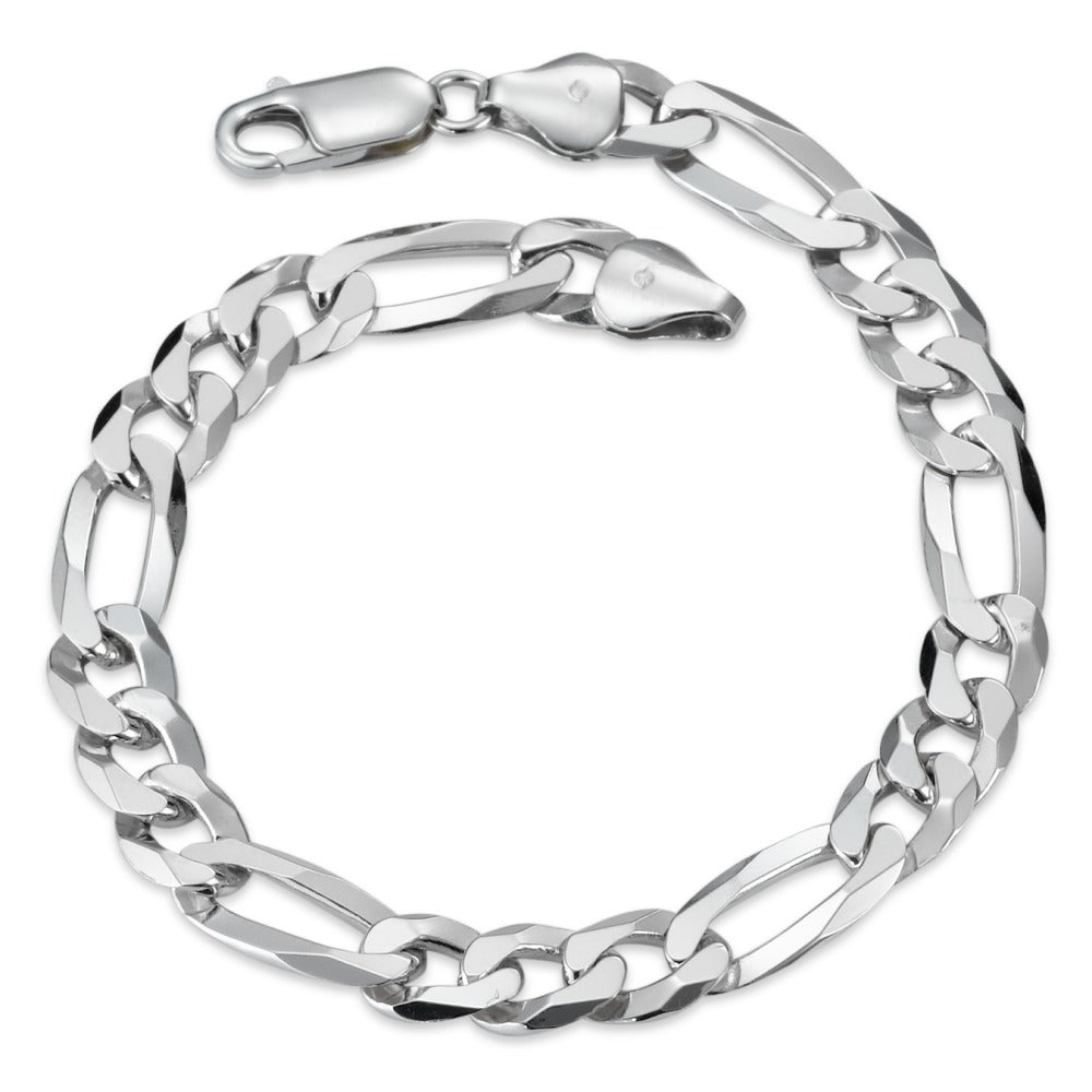 Bracciale Argento rodiato 20 cm