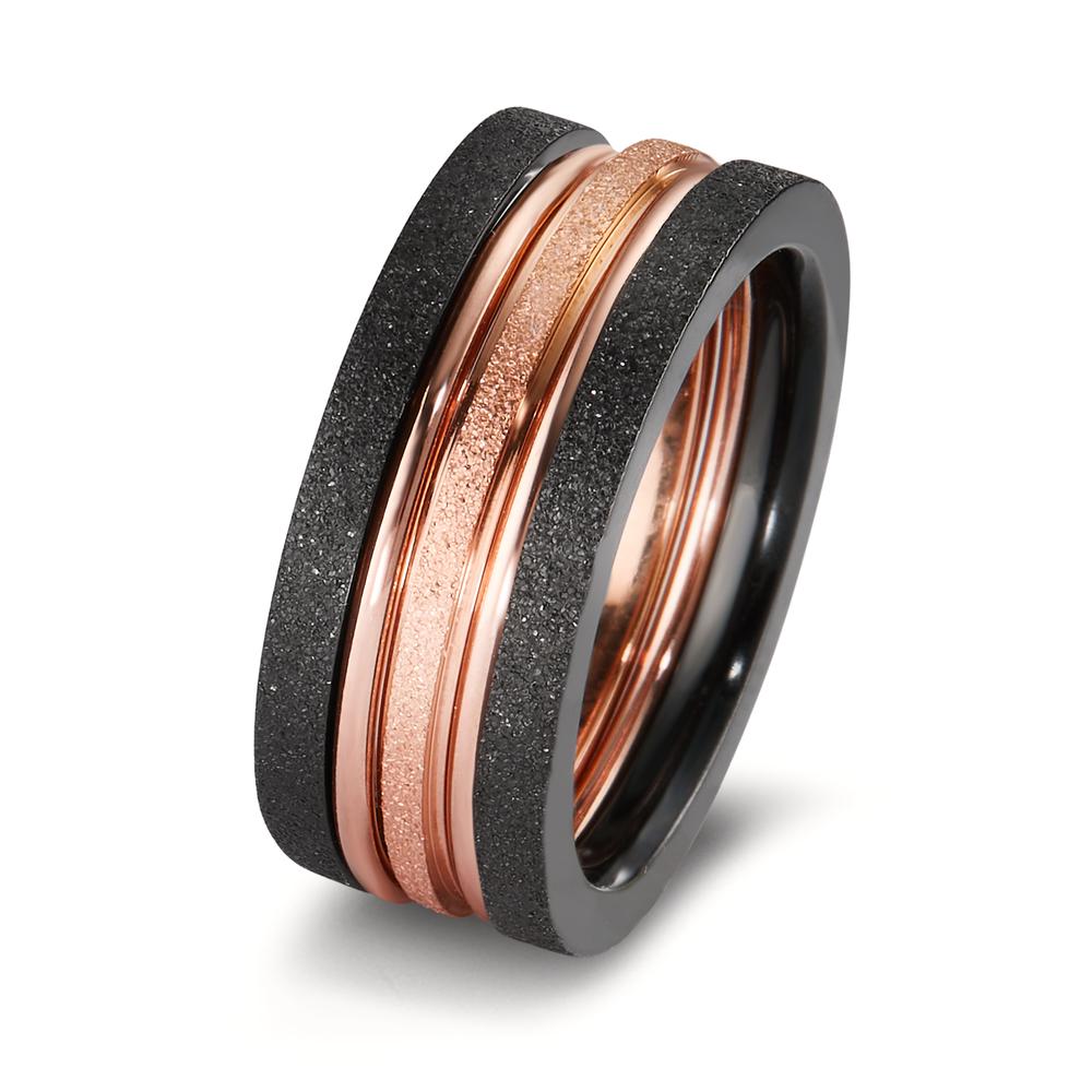 Bague à superposer Acier inoxydable rosé PVD