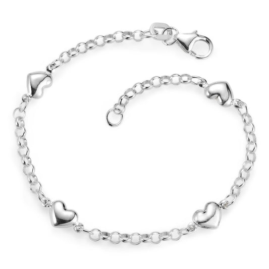 Bracciale Argento Cuore 16 cm