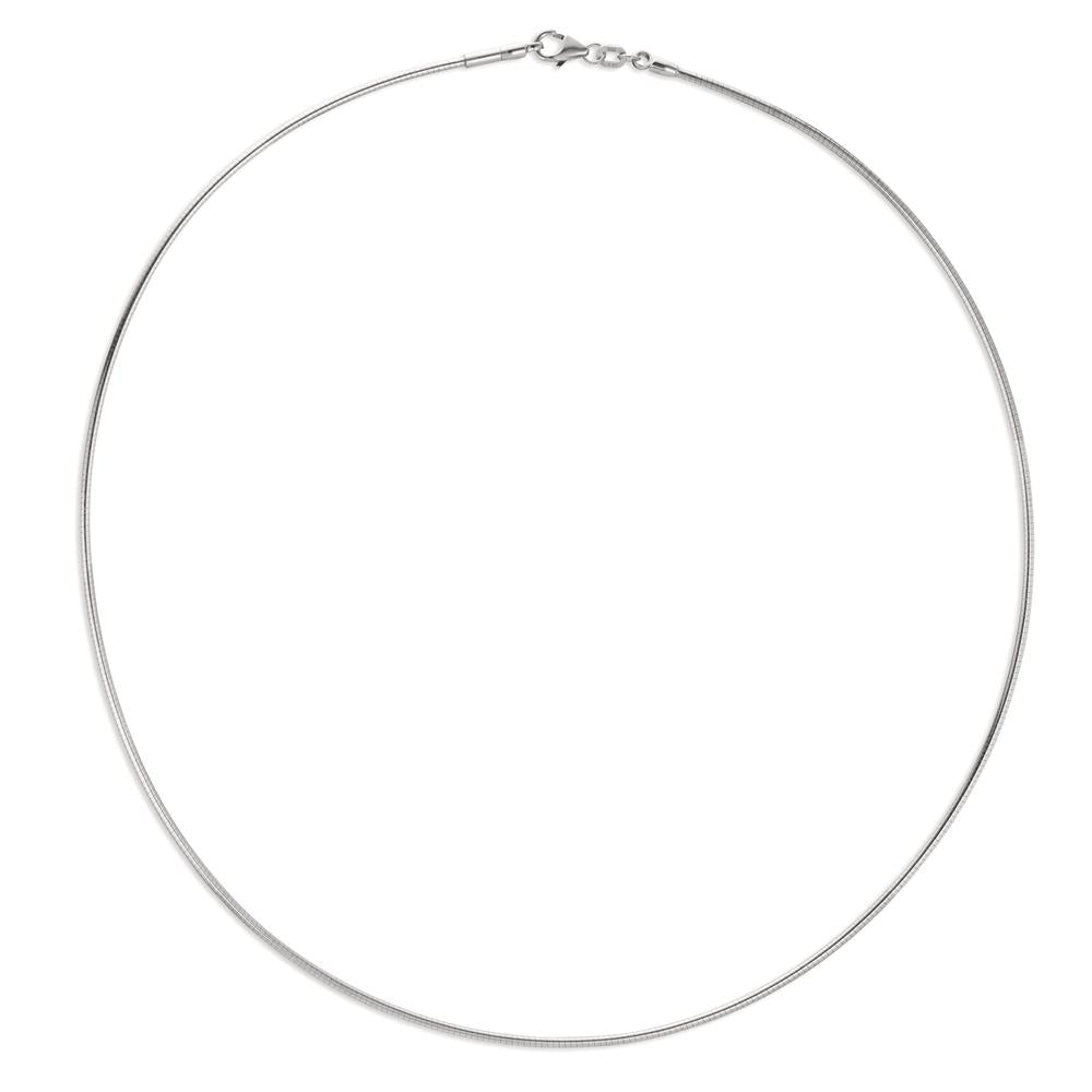 Collier Argent Rhodié 42 cm Ø1.5 mm