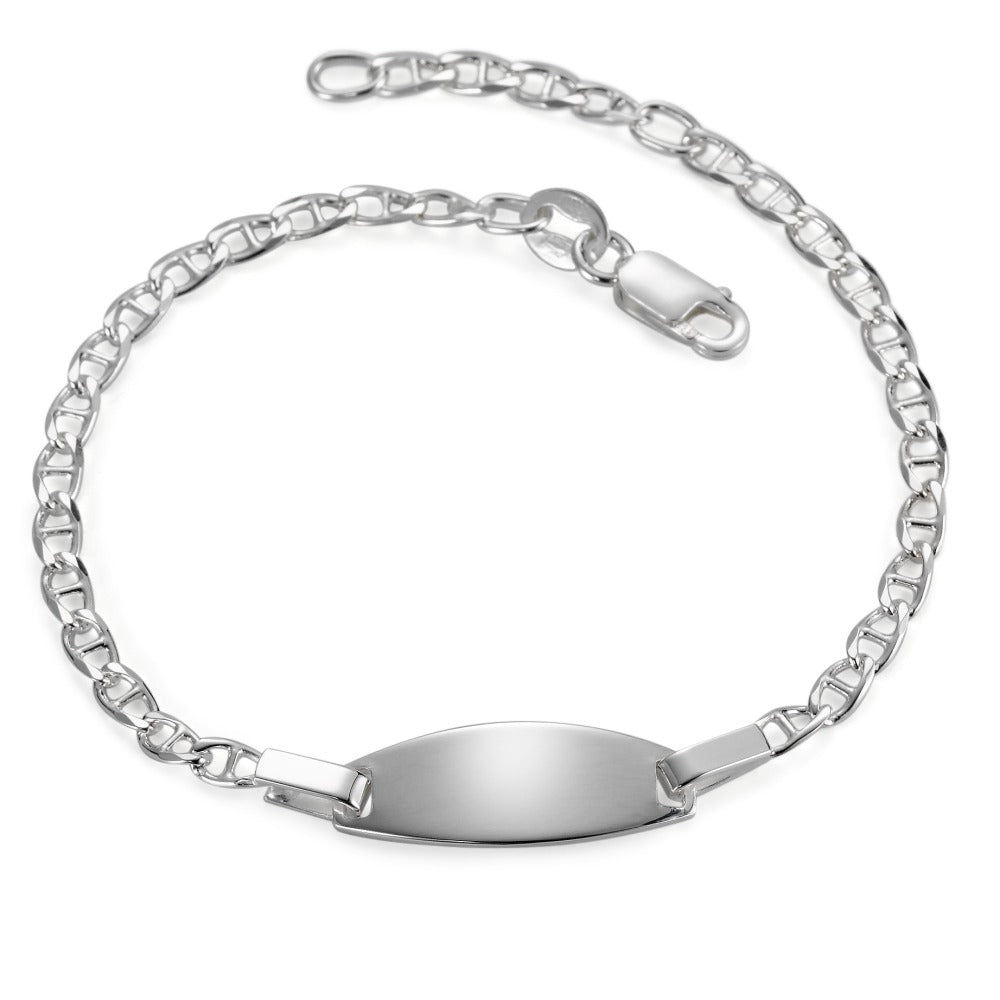 Bracciale con incisione Argento 14-16 cm